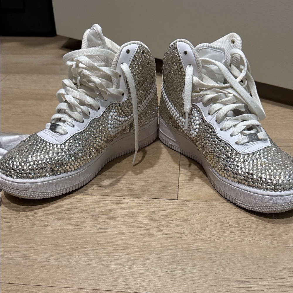 Nike Sparkling High-Top air-force 1 - Picture 8 of 9